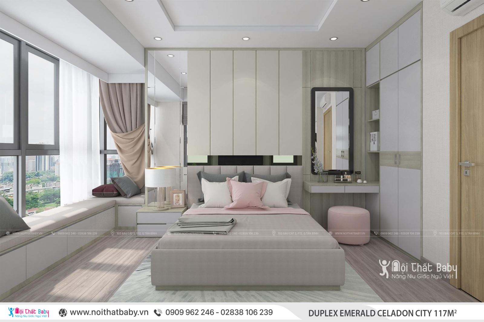Tổng hợp các mẫu thiết kế nội thất Chung cư Emerald Celadon City